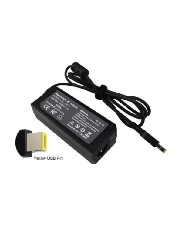 Laptop Charger Lenovo 20V 3.25A Big Pin With Free Power Cable